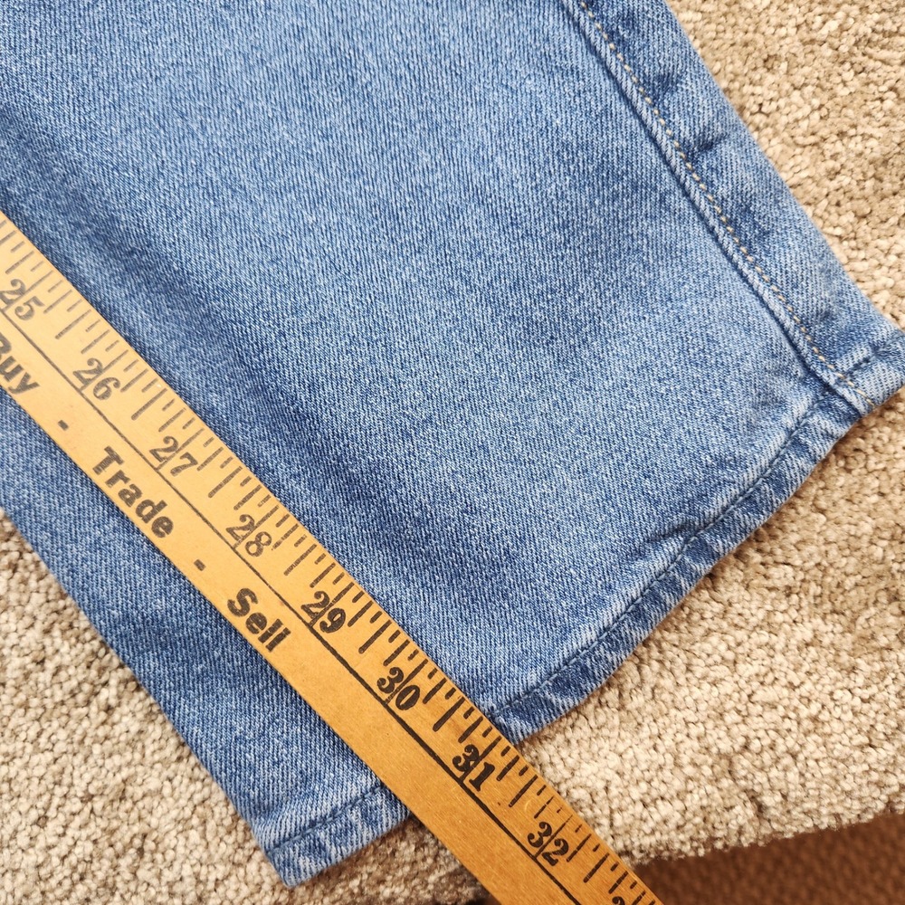 Hollister Ultra High-Rise Dad Jean Two-Tone Blue Colorblock Patchwork 3R W26 L31 - Picture 6 of 7